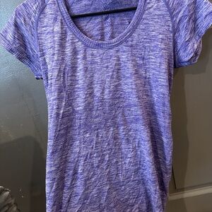 Women's Purple Heathered Lululemon Top